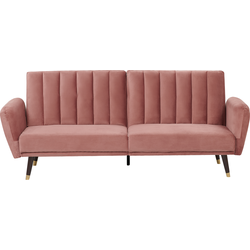 VIMMERBY  - Slaapbank - Roze - Fluweel
