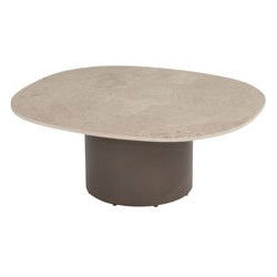 Sofie coffee tafel terre keramiek 70 x 80 cm