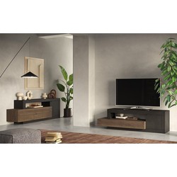 TV-meubel 1 deur en 1 lade Journey - L160 cm