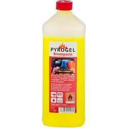 Brandpasta fles - 1 liter - Brandgel - Aanmaak gel BBQ/Barbeque - BBQ aanmaakvloeistoffen