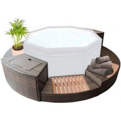 Netspa Jacuzzi 5-delig Meubiliar voor Spa Octopus 165