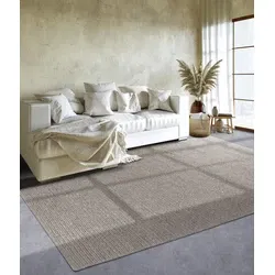 Villeroy & Boch - Wol vloerkleed - Francois - Linen / Beige / Grijs - 160 X 230 CM Ovaal