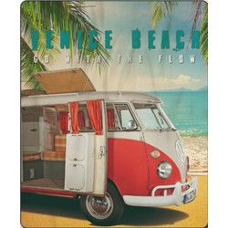 Volkswagen T1 Venice Beach Fleecedeken/plaid - 130 x 170 cm - Plaids