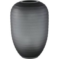 PTMD Vaas Nadah - 18x21x30 cm - Glas - Grijs