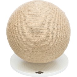 TRIXIE KRABPAAL BAL OP VOET JUTE / HOUT 29X29X31 CM