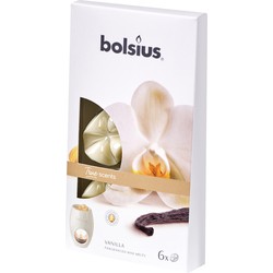 Waxmelts Pack 6 Wahre Düfte Vanille - Bolsius