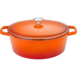 Buccan - Hamersley - Gietijzeren braadpan 29cm - Oranje