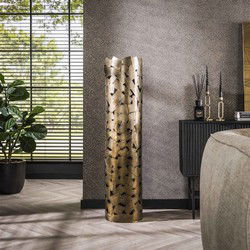 Vloerlamp Patch Cylinder Brons Antiek - Giga Meubel