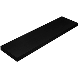 Nancy's Wandplank - Zwevende plank - 80 cm - Boekenplank - Wandplanken - Wandmontage - Plank - Zwart
