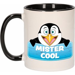 Dieren mok /pinguin beker Mister Cool 300 ml - Bekers