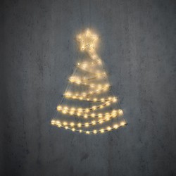 Luca Lighting Kerstboom 80 LED Kerstverlichting - Klassiek Wit