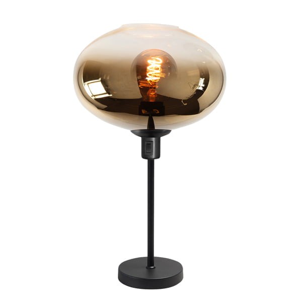 Moderne Glazen Highlight Bellini E27 Tafellamp - Goud - 