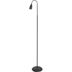 Landelijke Metalen Highlight Touchy Metal G9 Vloerlamp - Zwart