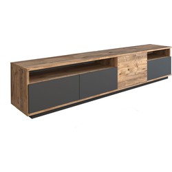 Tv-meubel 4 deuren - L180 cm