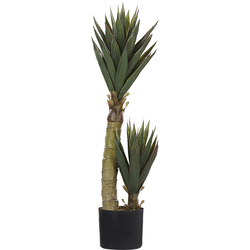 Beliani YUCCA - Kunstplant-Groen-Synthetisch materiaal