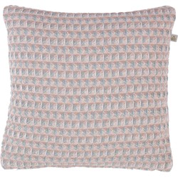 Dutch Decor AINA - Kussenhoes nude 45x45 cm - roze - Dutch Decor