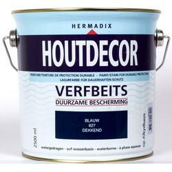 Houtdecor 627 blauw 2500 ml - Hermadix