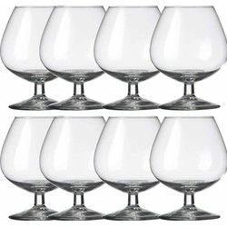 Royal Leerdam Cognac glazen Gilde - 6x stuks - glas - 250 ml - Cognacglazen