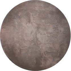 PTMD Wandpaneel Kemp - 90x2x90 cm - Canvas - Bruin