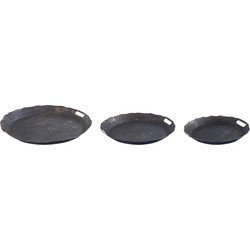 PTMD Semin Dienblad - 38x38x4 cm - Aluminium - Zilver