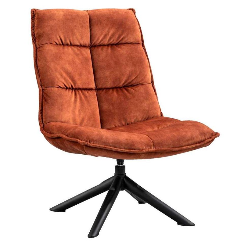 Maison Home Fauteuil Clay Velvet Roest - 