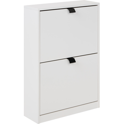 HOBART - Schoenenkast - Wit  - MDF