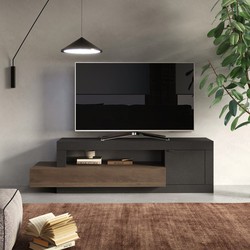 TV-meubel 1 deur en 1 lade Journey - L160 cm