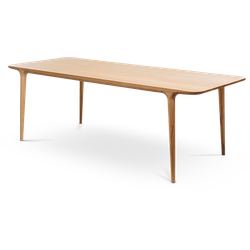 Fawn table houten eettafel naturel - 200 x 90 cm