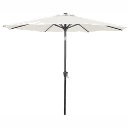 Lisomme Jairo verstelbare parasol gebroken wit - Ø 3 meter