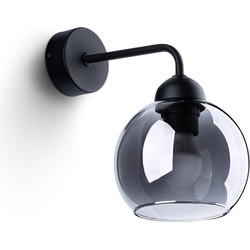 Wandlamp modern alino zwart