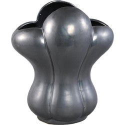 PTMD Vaas Mellie - 29x22x33 cm - Keramiek - Zwart