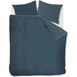 Kardol Dekbedovertrek Richmond Blue Green-Lits-jumeaux (240 x 200/220 cm)