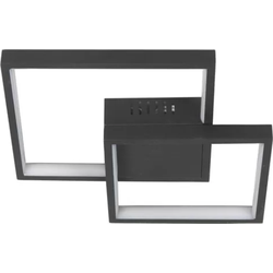 Highlight - Piazza - Plafondlamp - LED - 32 x 32  x 6cm - Zwart