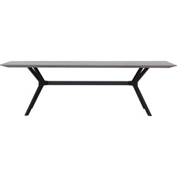 DTP Home Dining table Novi rectangular 250 DUSK,76x250x95 cm, mortex