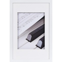 Henzo Fotolijst - Piano - Fotomaat 20x30 cm - Wit