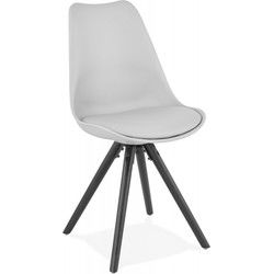 PIPA design stoel 56x48x82 cm Grijs