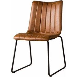 SIDD Bunol sidechair - Savannah light brown 1049