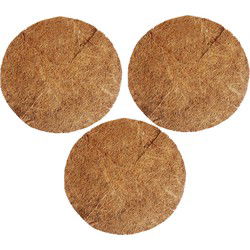 Esschert Design Inlegvel kokos - 3x - voor hanging basket 25 cm - Plantenbakken
