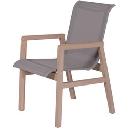 Flavium dining fauteuil vintage teak - Garden Impressions