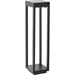 Beliani SELWAY - Staande tuinlamp-Zwart-Aluminium