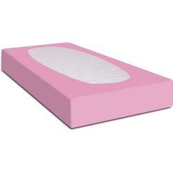 Hoeslaken Hip Jersey katoenen Roze Hoeslaken 140x200cm