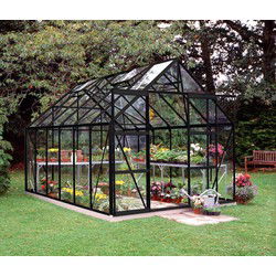 Tuinkas Magnum 128 veiligheidsglas Halls Greenhouses Royal Well