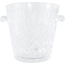 PTMD Glas kristal rond ijs emmer