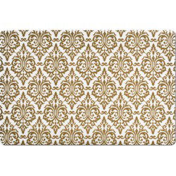 Zeller tafel placemats met barok print - goud - 6x stuks - Placemats