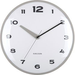 Wall Clock Brisk Dome