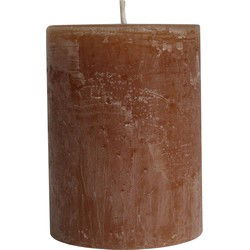 PTMD Kaars New Rustic Outdoor - 15x15x20 cm - Parrafin - Marone