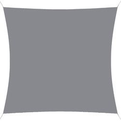 hanSe® Schaduwdoek Vierkant Waterdoorlatend 5x5 m Zonnedoek Lichtgrijs