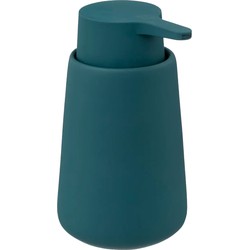 5Five Zeeppompje/dispenser Colorama Lotion - petrol blauw - 8 x 15 cm - 250 ml - kunststeen - Zeeppompjes