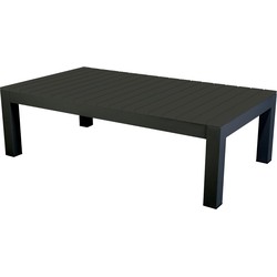 Midori coffee table 140x77,5 cm aluminium dark grey