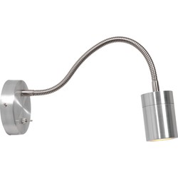 Moderne Wandlamp Nova Staal